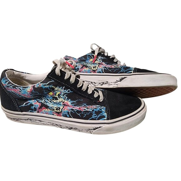 VANS Old School Zap Sneakers Size Mens 10 Suede - Picture 1 of 8